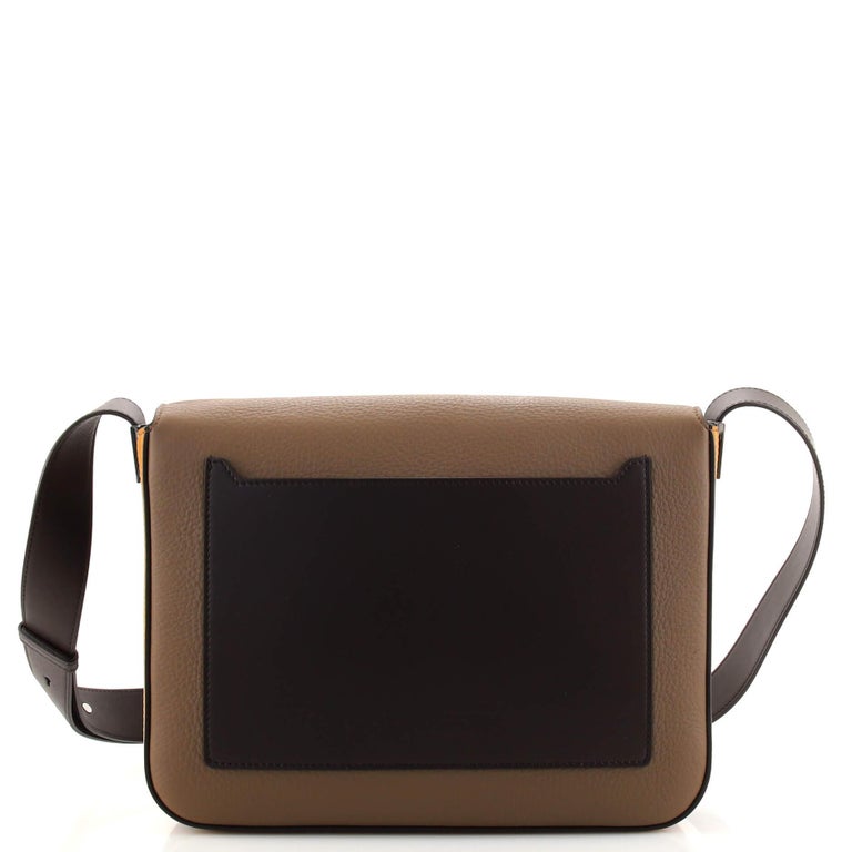 Burberry Olympia Messenger Bag Leather Small For Sale at 1stDibs