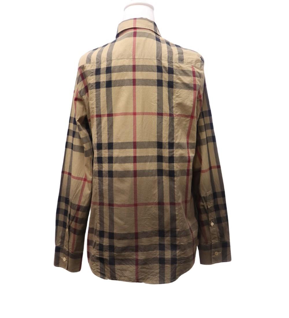 Burberry Ombre Check Shirt Size M In Good Condition For Sale In Amman, JO