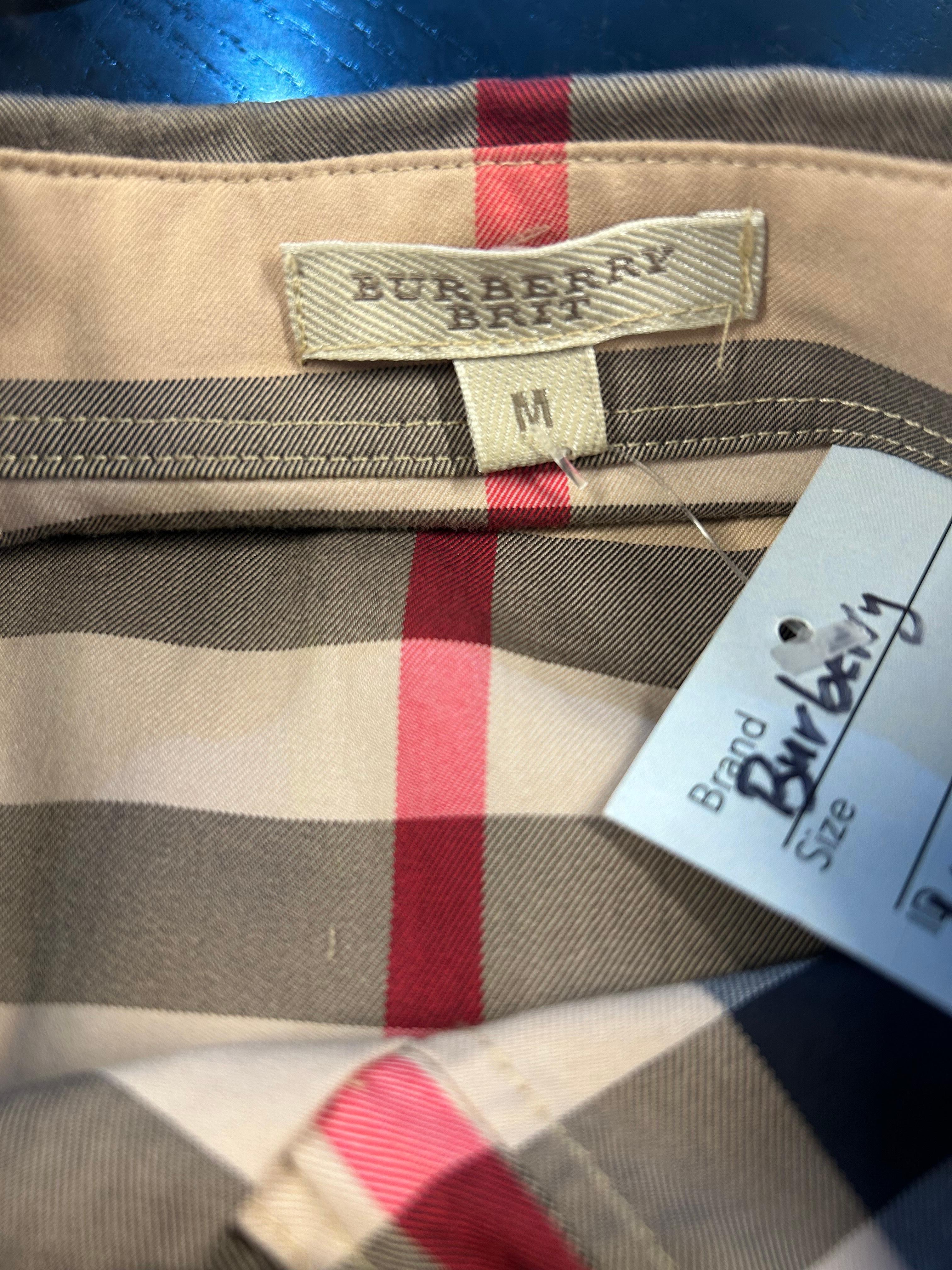 Burberry Ombre Check Shirt Size M For Sale 1