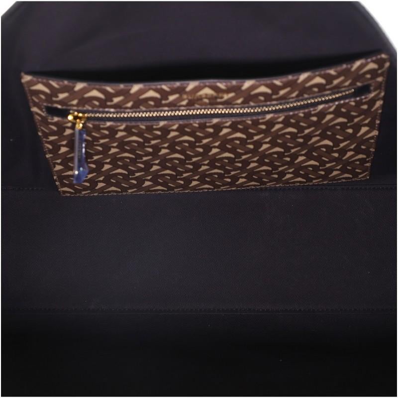 Burberry Open Tote Monogram E-Canvas Large 1