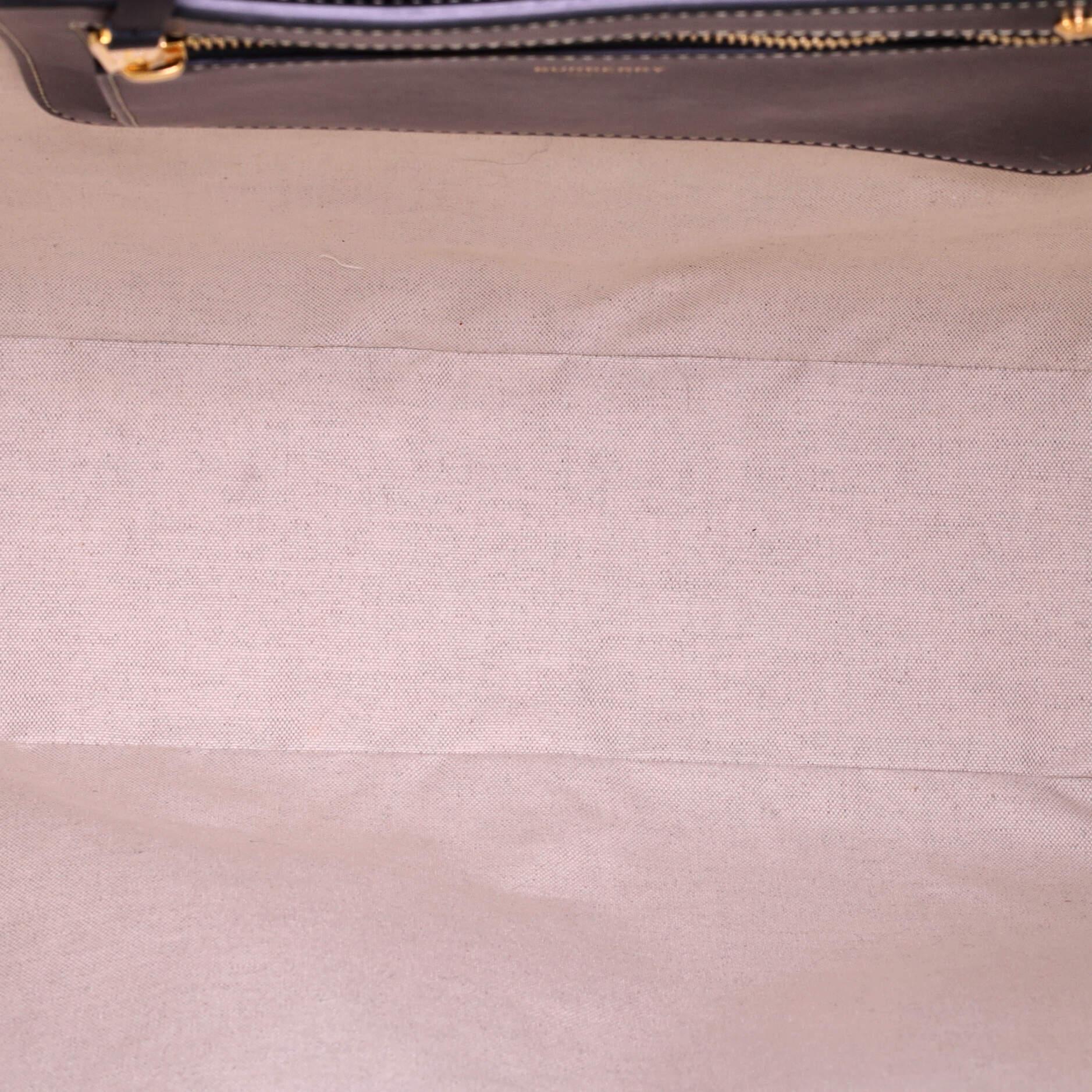 Burberry Open Tote Summer Monogram E-Canvas Large 1