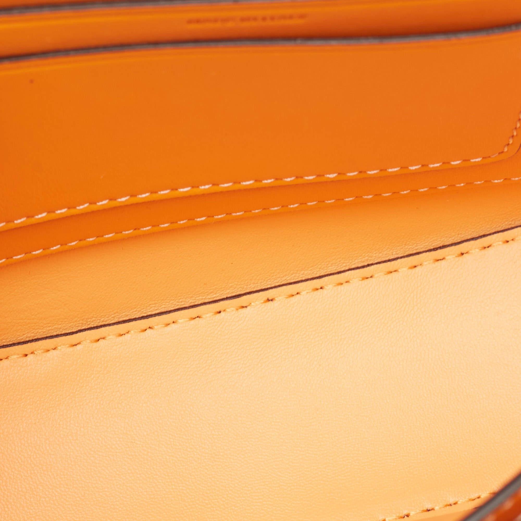 Riñonera Olympia Pequeña Piel Naranja Burberry 3