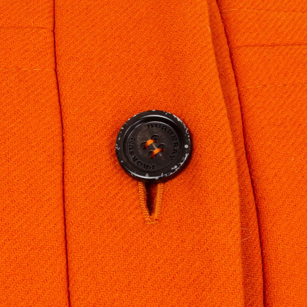 wool orange jacket