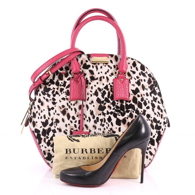 Burberry Orchard Bag Calf Hair Medium at 1stdibs