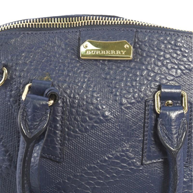 Burberry Orchard Bag Check Embossed Leather Small 2