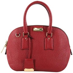 Burberry Orchard Bag Heritage Grained Leather Small