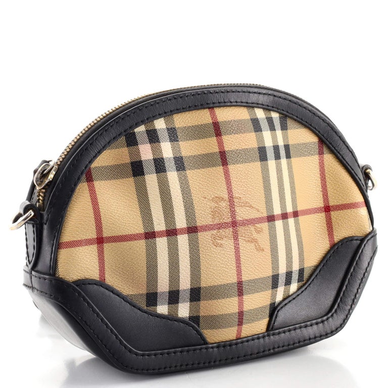 Burberry Orchard Crossbody Bag Haymarket Coated Canvas and Leather Mini at  1stDibs  burberry kameratasche, burberry haymarket bag, burberry haymarket  check crossbody bag