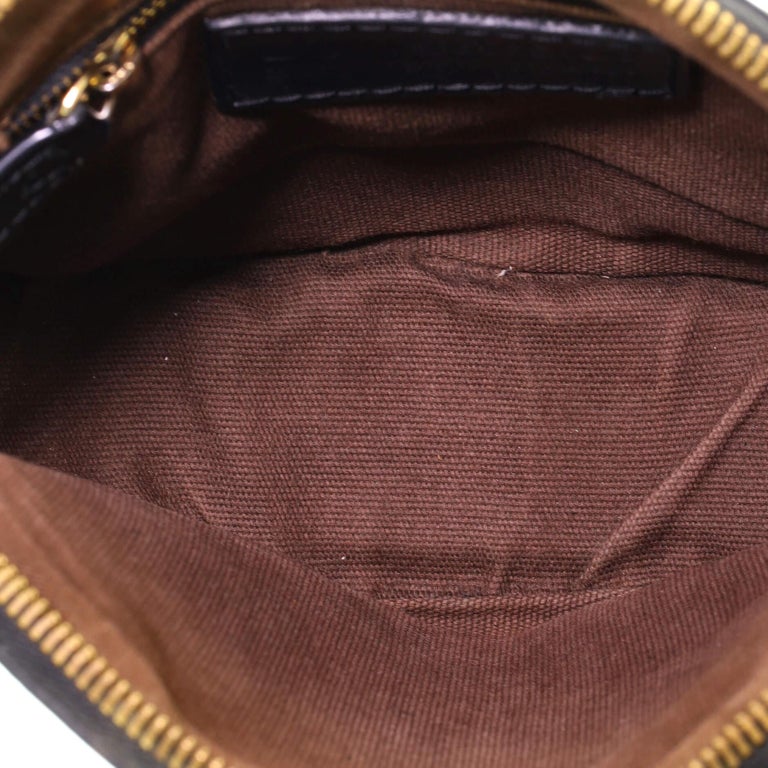 Burberry Orchard Crossbody Bag Haymarket Coated Canvas and Leather Mini