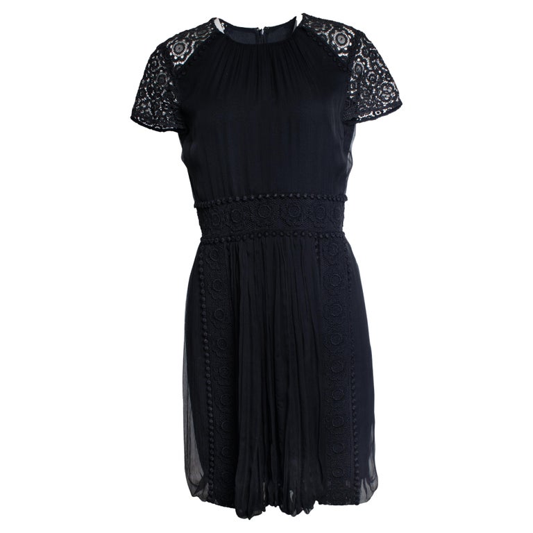 knee length dresses for ladies Burberry Lace Dress– Rewind Vintage Affairs main image 1