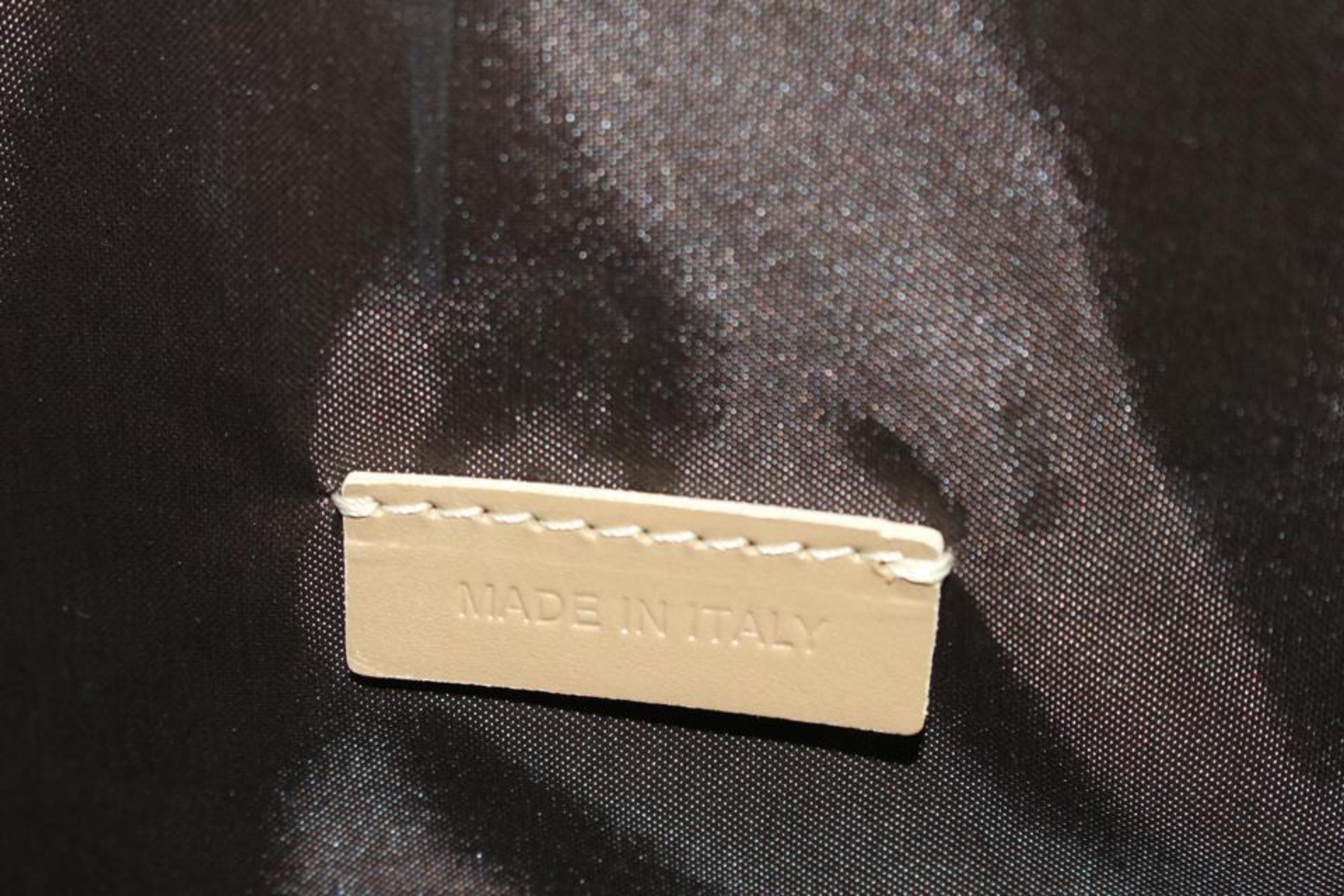 Burberry Candy Check Diaper-Tasche aus rosa Baumwolle mit changed Pad 14b419s (Beige)