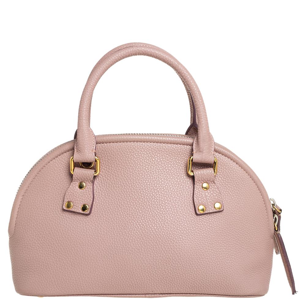 burberry pink leather bag