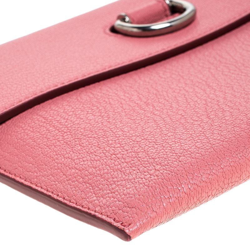 Women's Burberry Pink Leather Clutch