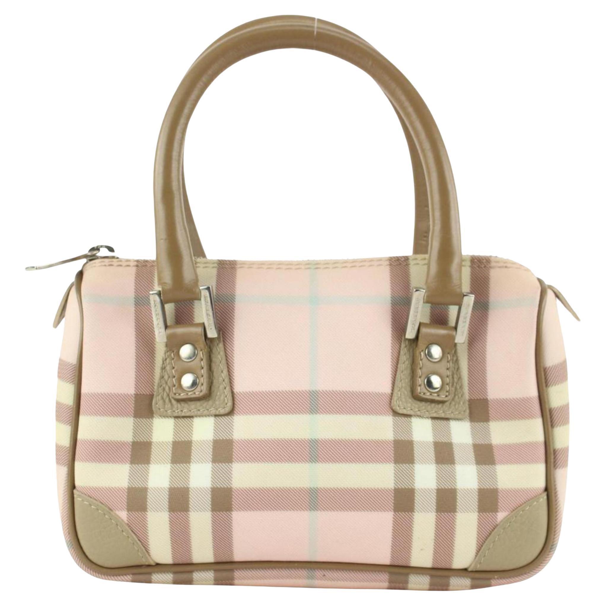 Burberry Pink Plaid Bag Best Sale, SAVE 53% 