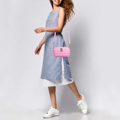 Burberry Borsa fotografica Lola Mini in pelle trapuntata rosa