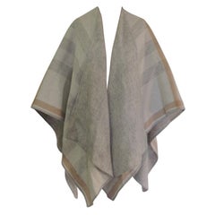 Burberry Plaid Cashmere Shawl Wrap
