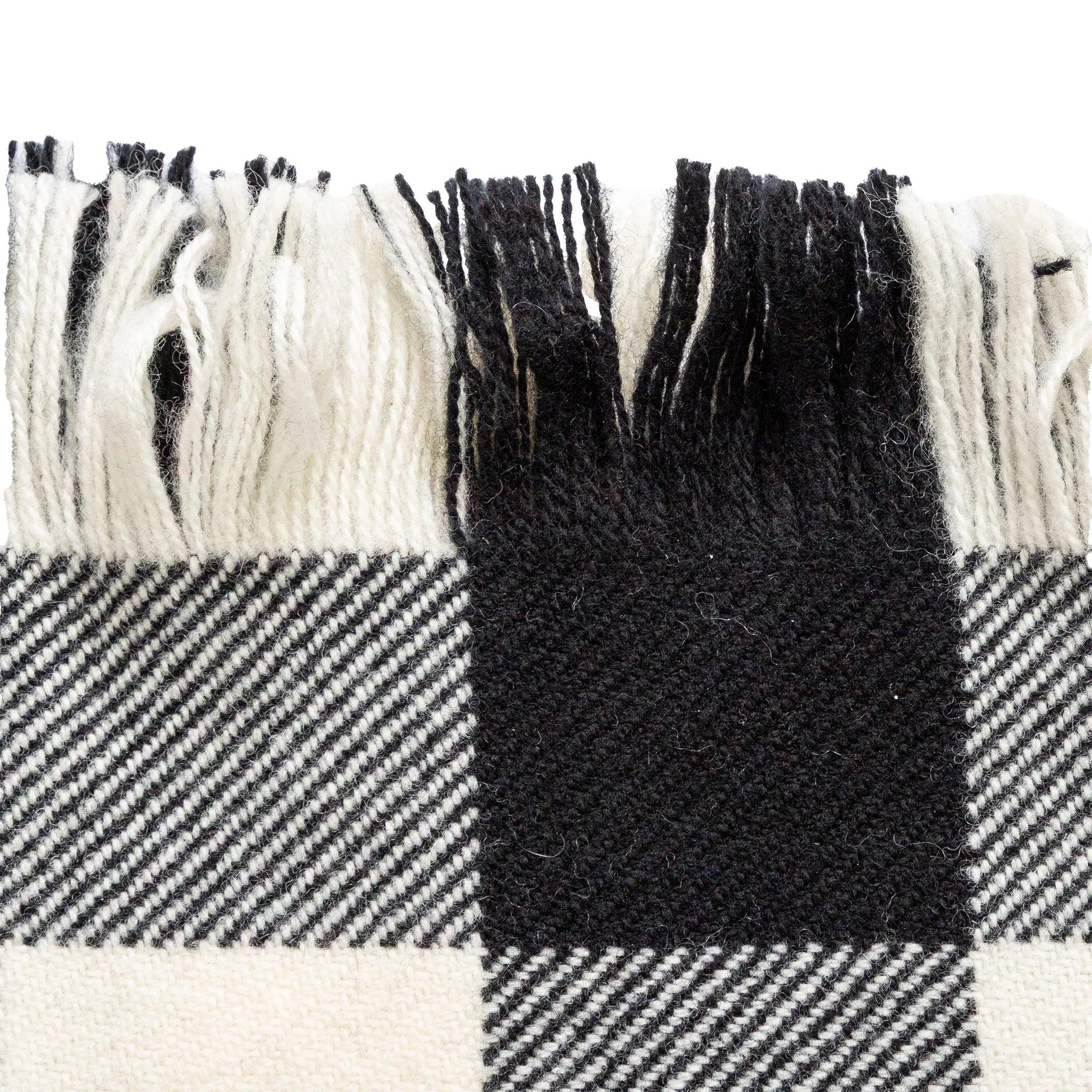 Bufanda Burberry de flecos a cuadros - Años 00 en venta 1