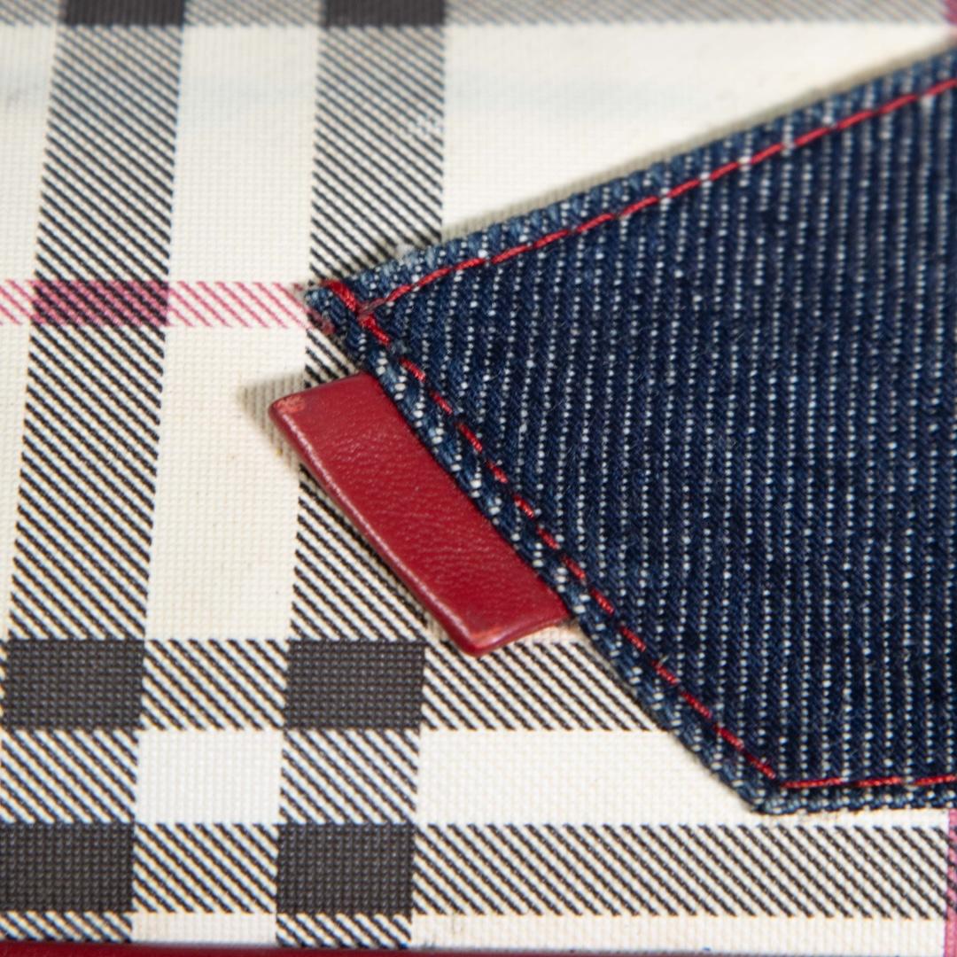 Women's Burberry Plaid Print Mini Shoulder Bag