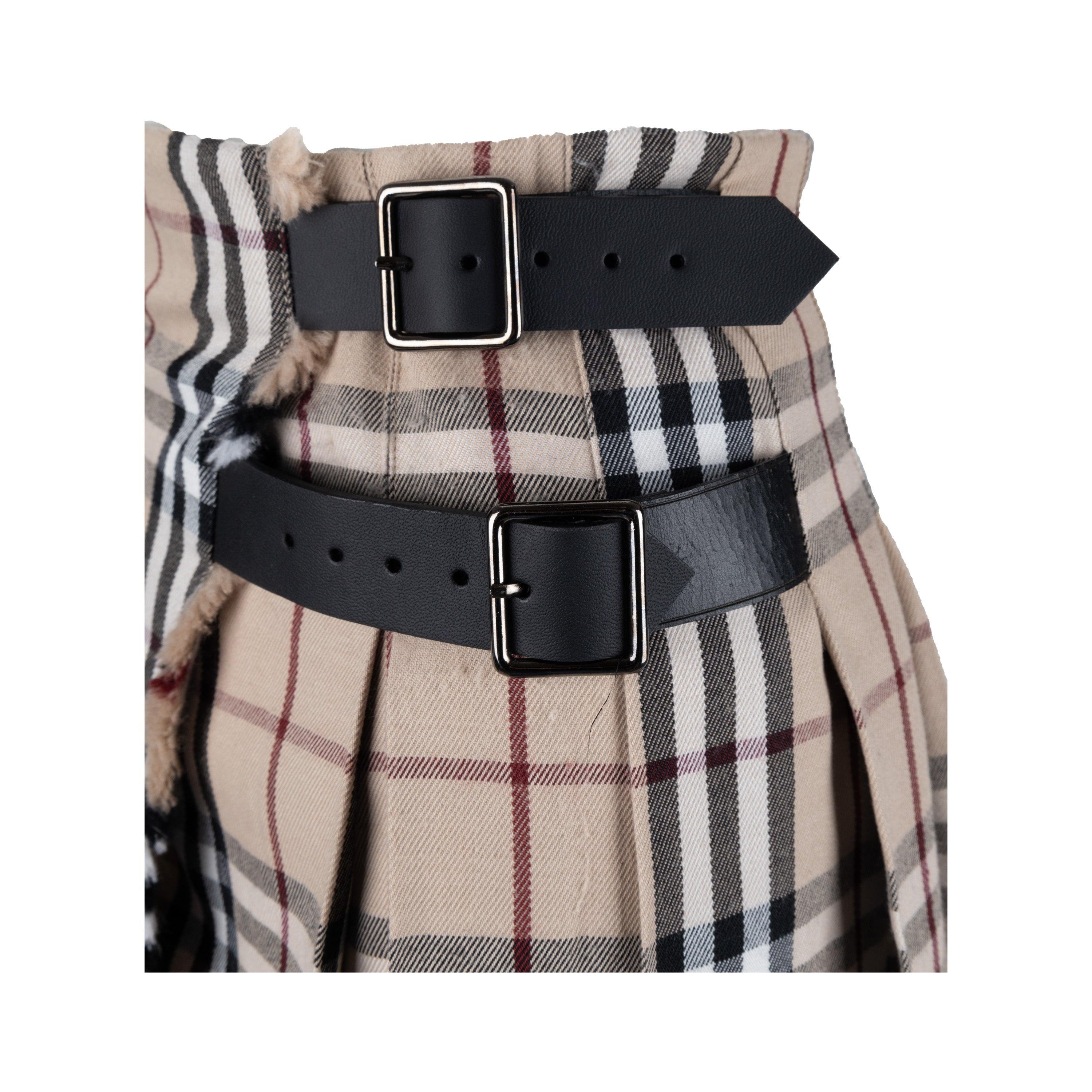 Burberry Pleated Mini Skirt - '10s In Good Condition In Milano, IT