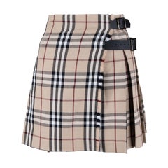 Burberry Pleated Mini Skirt - '10s