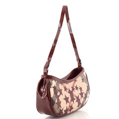 Burberry Pochette Shoulder Bag Nova Check Stars Coated Canvas