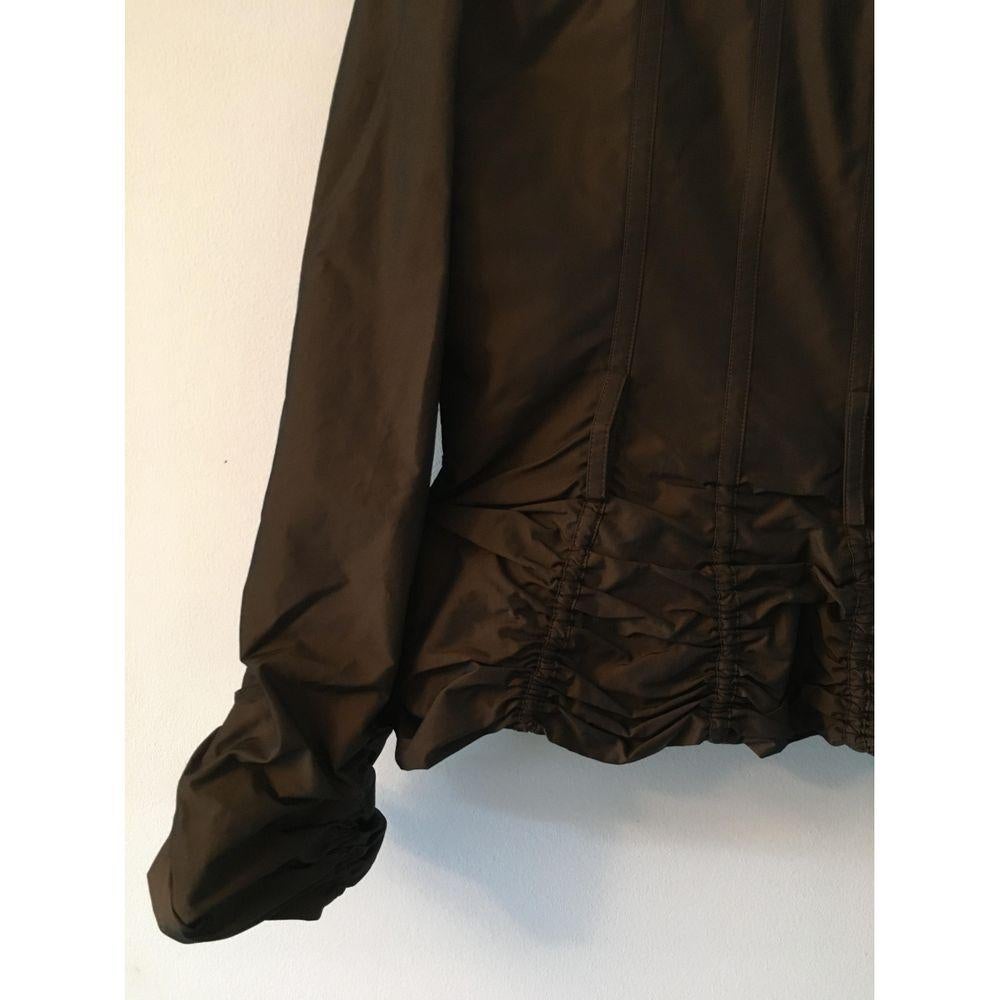 Burberry Polyester Trench Coat in Brown In Good Condition For Sale In Carnate, IT