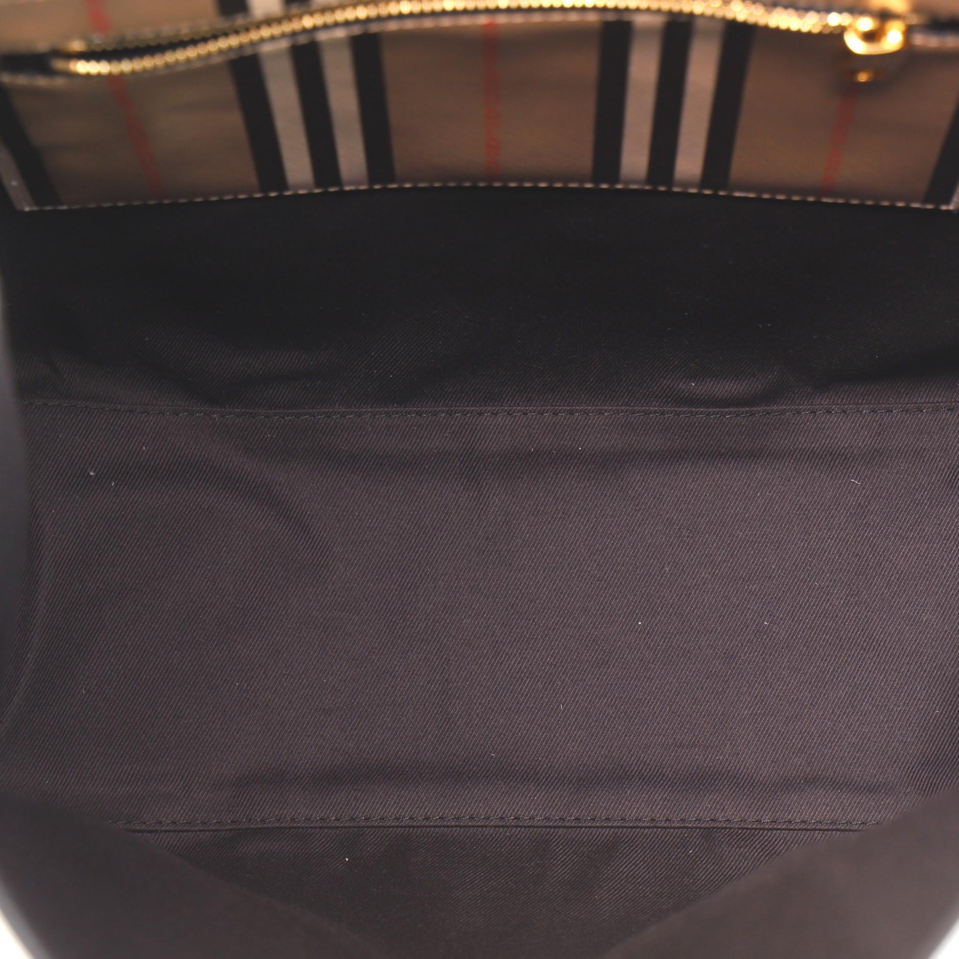 Burberry Portrait Tote Icon Stripe E-Leinwand Medium 1