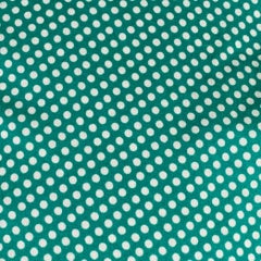 BURBERRY PRORSUM 2011 Taille S Chemise à manches longues en coton vert blanc à pois
