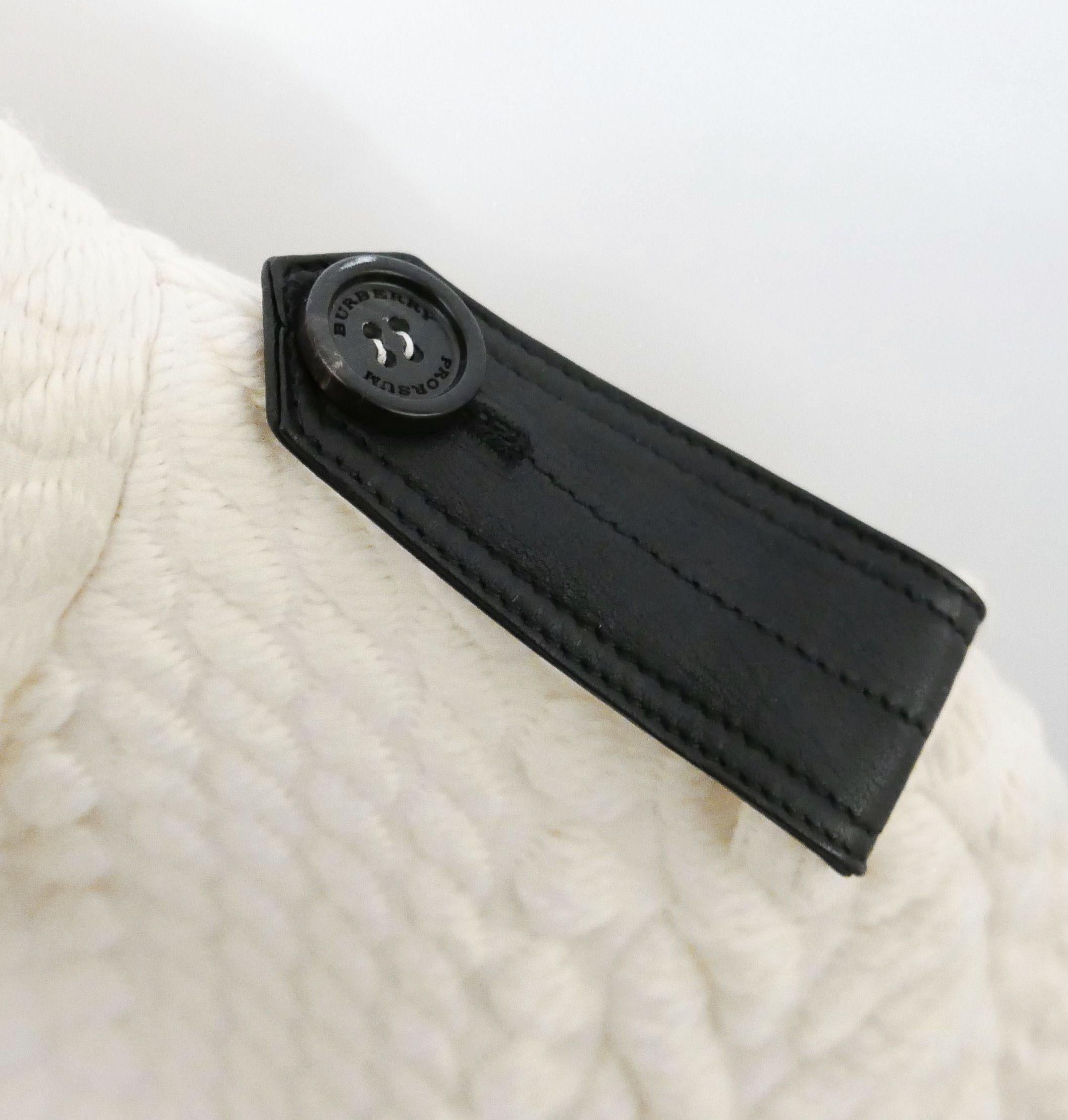 Burberry Prorsum AW11 Trenca de punto por cable en venta 3