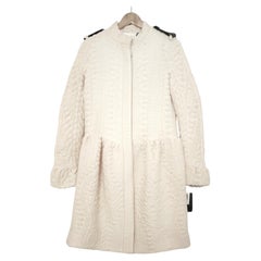 Burberry Prorsum AW11 - Trench in maglia a cavi