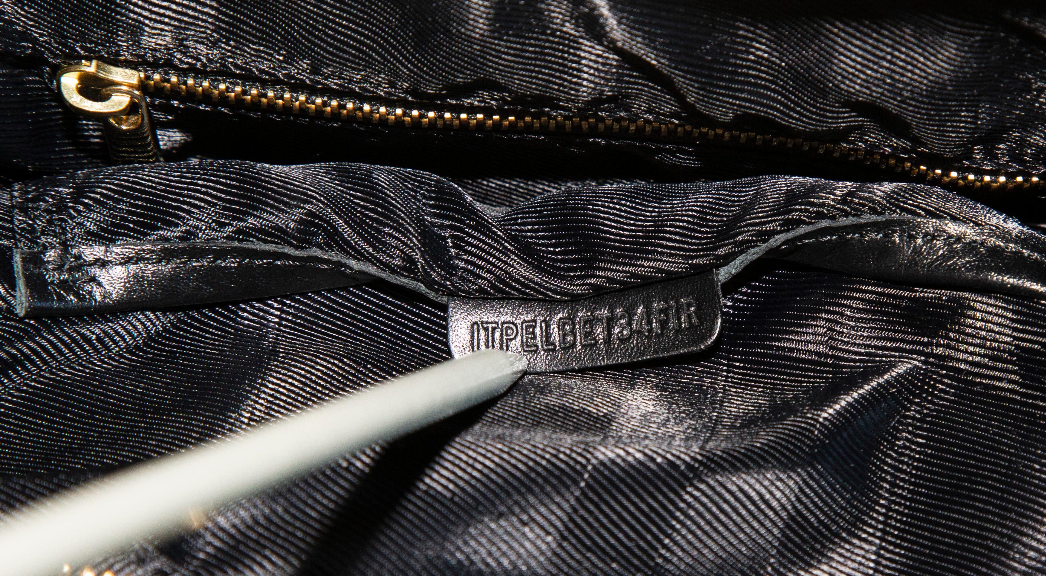 Bolso Burberry Prorsum Brit En Piel Acolchado Negro en venta 7