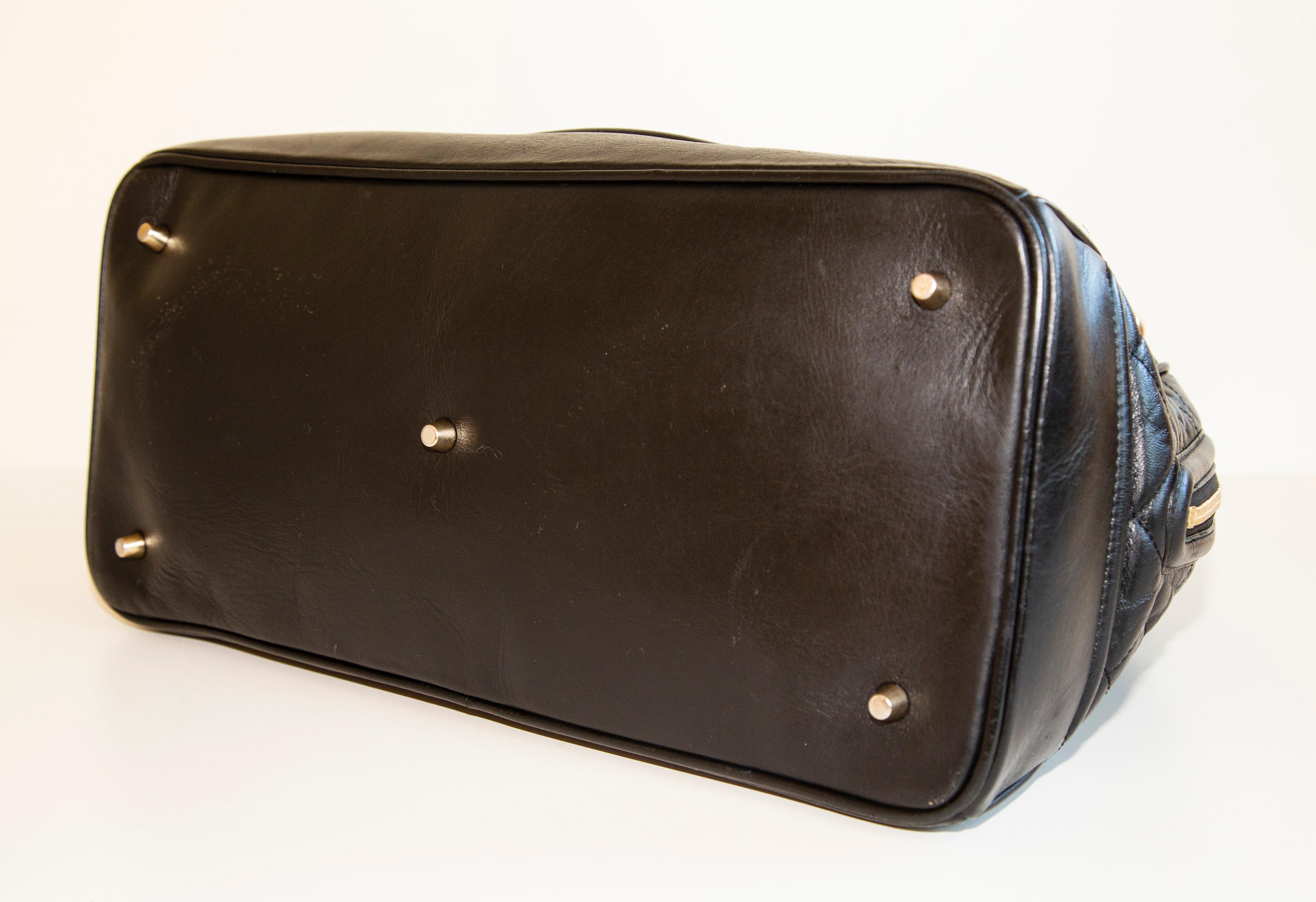 Bolso Burberry Prorsum Brit En Piel Acolchado Negro en venta 1