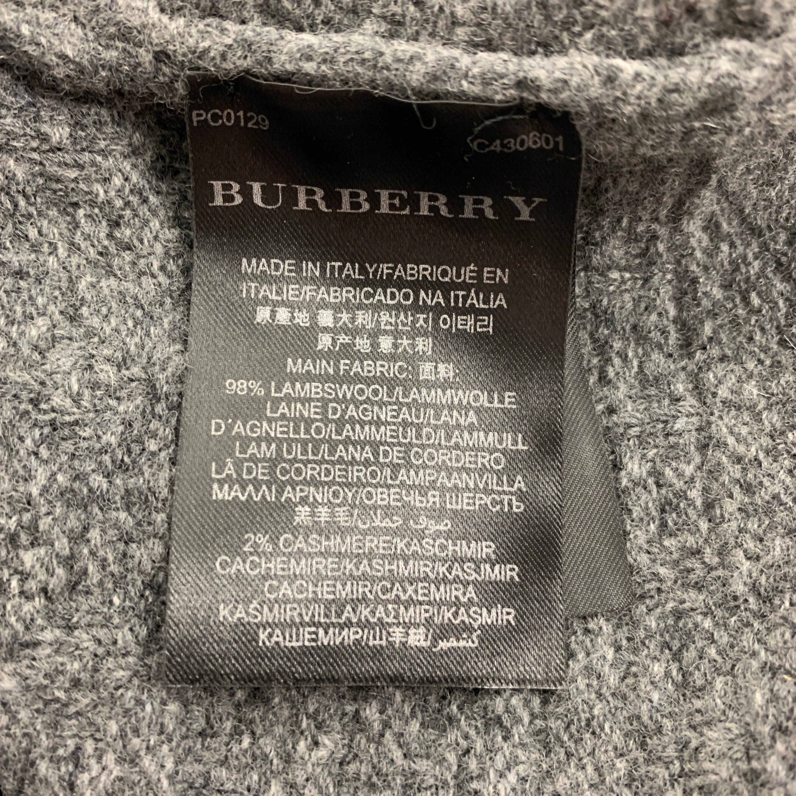 BURBERRY PRORSUM by Christopher Bailey Fairisle Lambswool / Cashmere Sweater 2