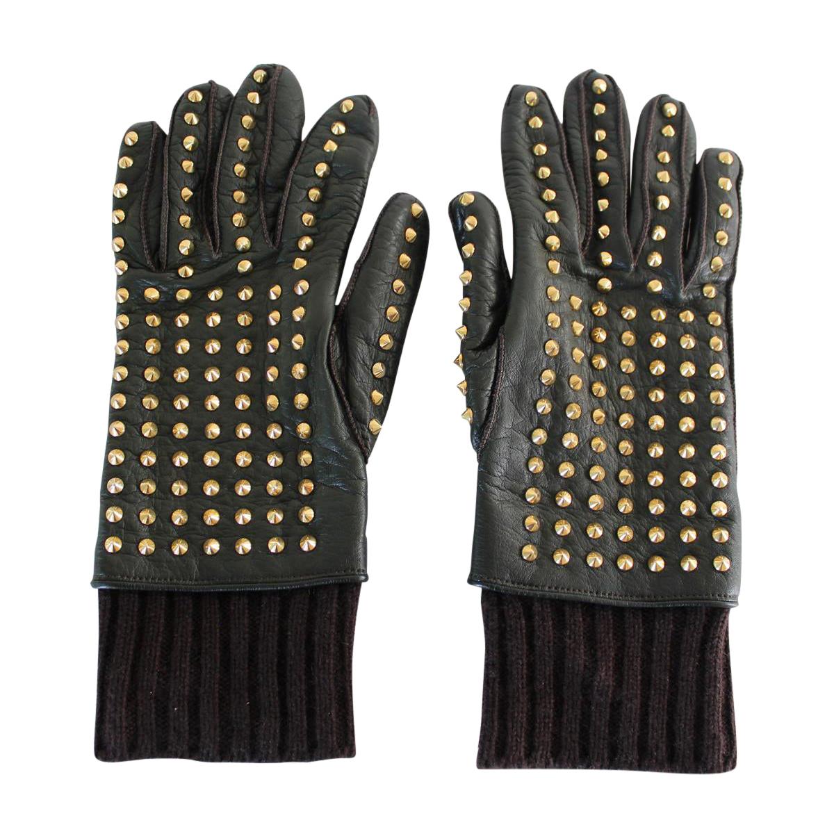 Burberry Prorsum Men Studded Gloves 8