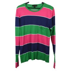 Burberry Prorsum Uomo Top Felpa a righe Taglia M, S1700