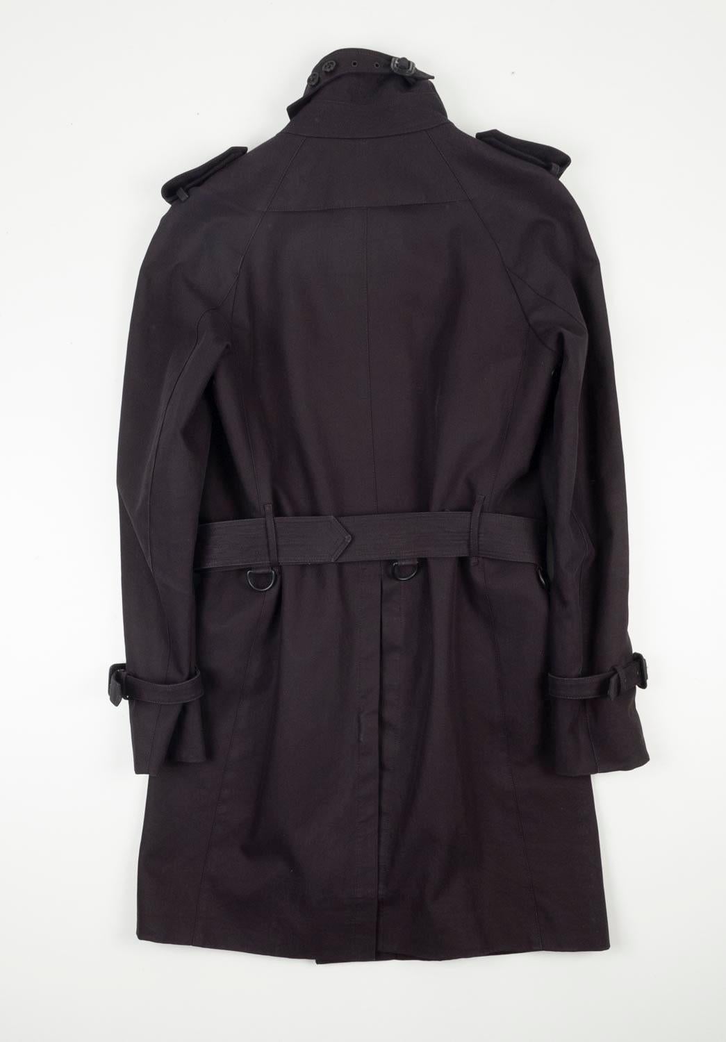 Burberry Prorsum Men Trench Coat, Runway, Size ITA 46 (S/M), S604 For Sale 1