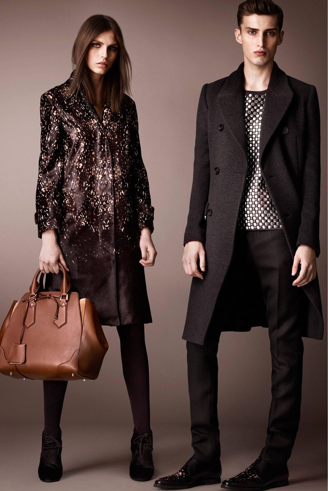 Burberry Prorsum luxurious coat from Christopher Bailey's Pre-Fall 2013 collection. Orginally retailing at $9000.
 Dark chocolate brown. Featuring 100% Calf Leather, Fully Lined. The coat features long sleeves, belted cuff, two front pockets at hip,