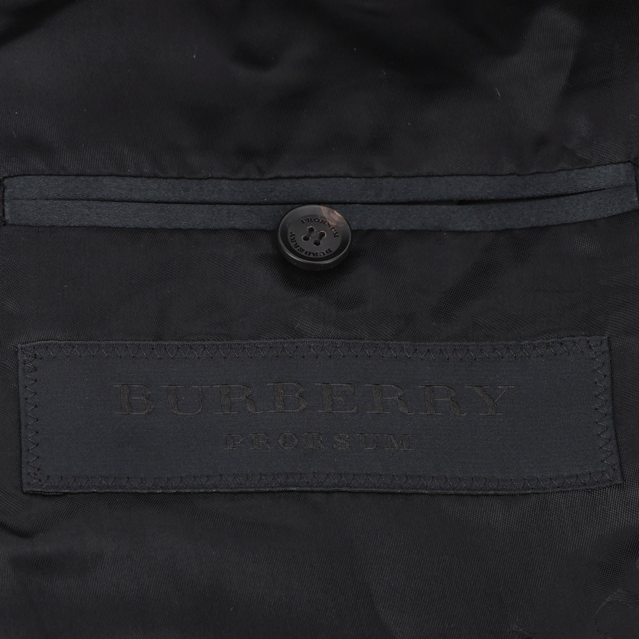 Burberry Prorsum Silk Blend Suit Jacket 1