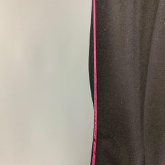 BURBERRY PRORSUM Size 32 Black Wool Tuxedo Dress Pants