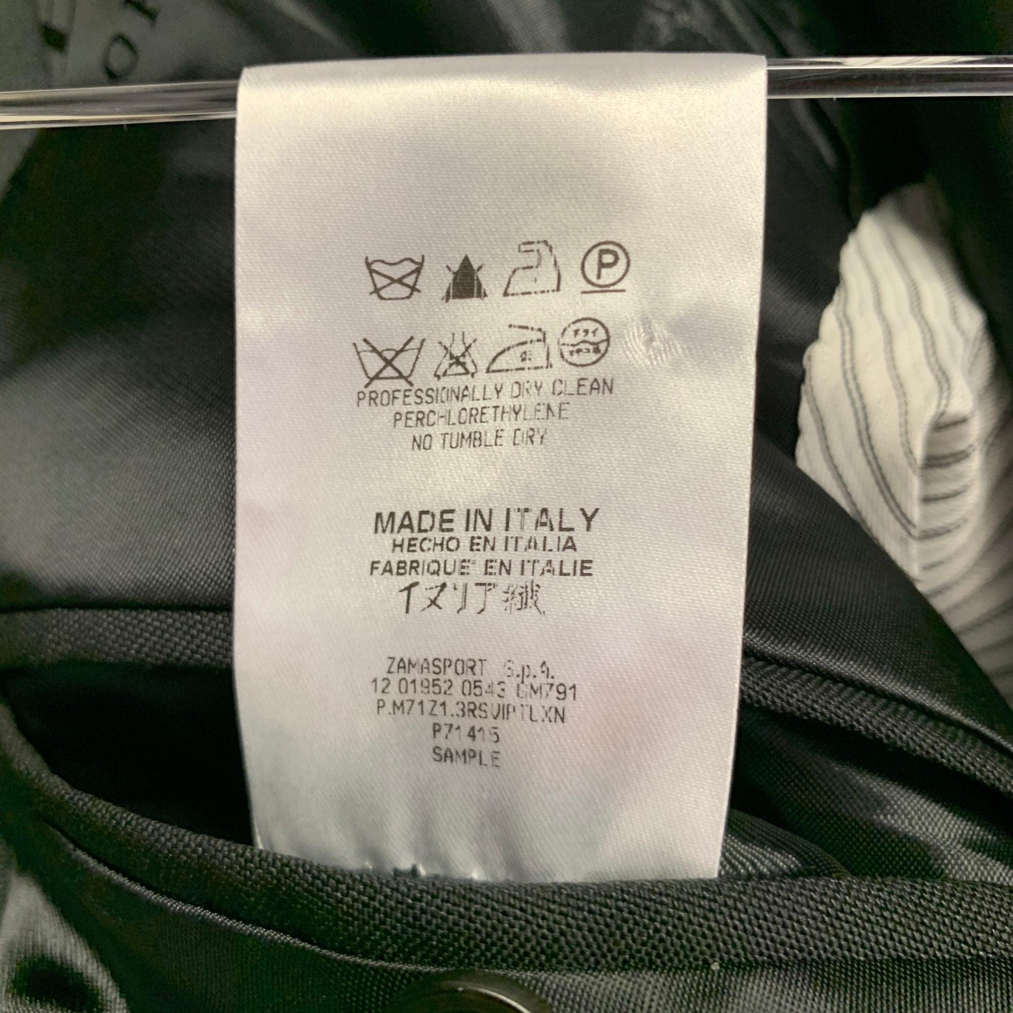 BURBERRY PRORSUM Size 38 Black Wool Notch Lapel Sport Coat For Sale 5