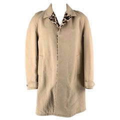 BURBERRY PRORSUM  Größe 44 Beige Braun Gemischte Stoffe Raglan Mantel