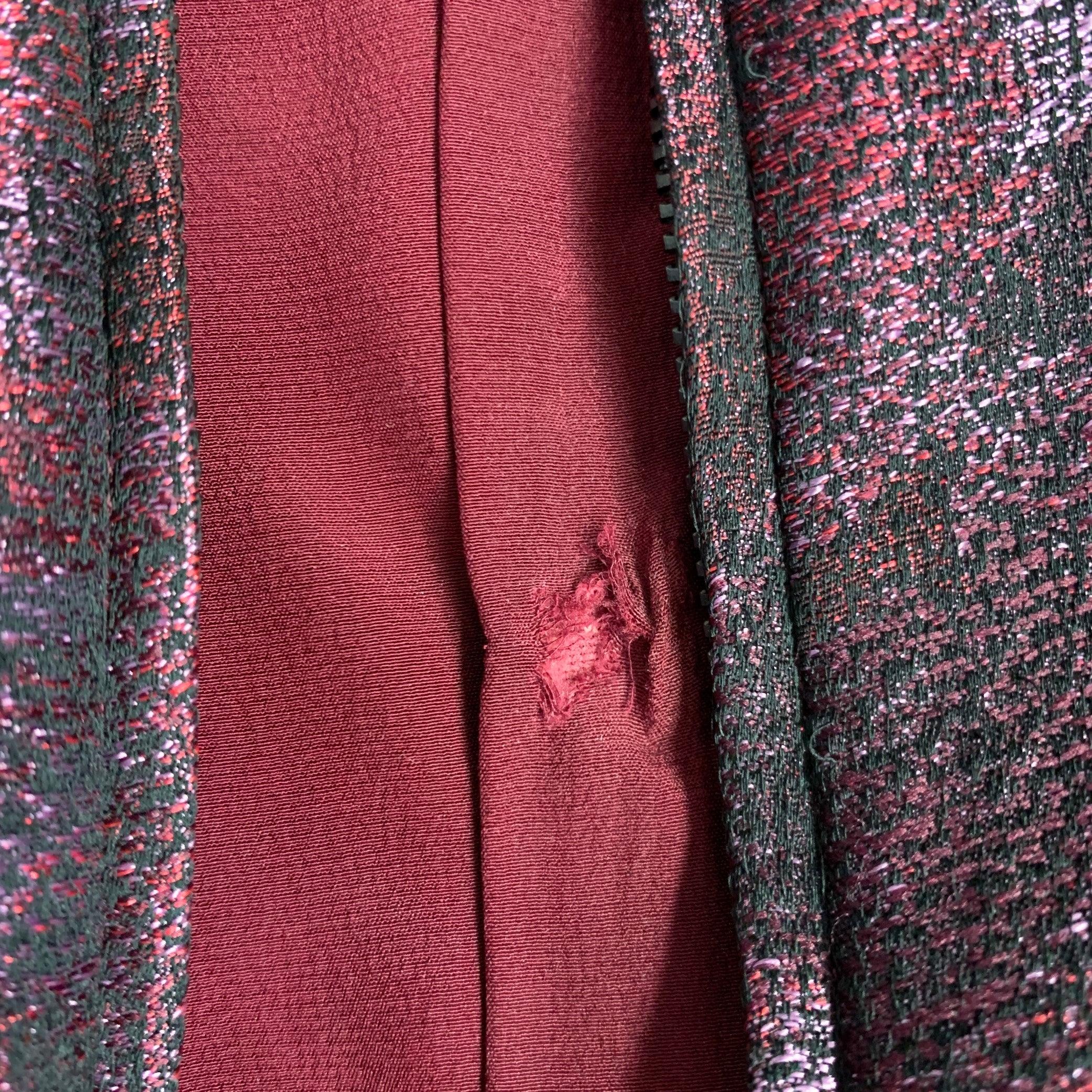 BURBERRY PRORSUM Size M Burgundy Purple Polyester Sheath Cocktail Dress For Sale 3