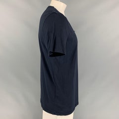 BURBERRY PRORSUM Größe XL Navy Baumwolle Medaille Schleife Pin T-shirt