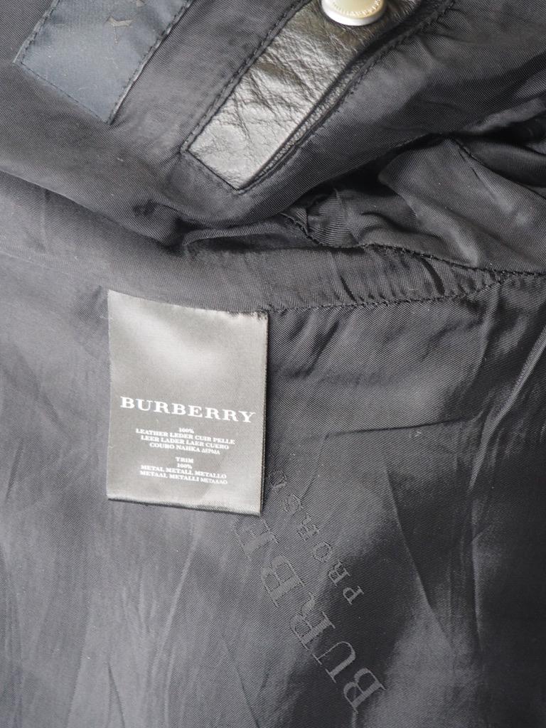 Men's Burberry Prorsum Spike Studded Leather Biker Jacket 