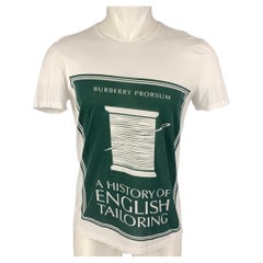 BURBERRY PRORSUM Spring 2015 Size S A History Of English Tailoring T-shirt