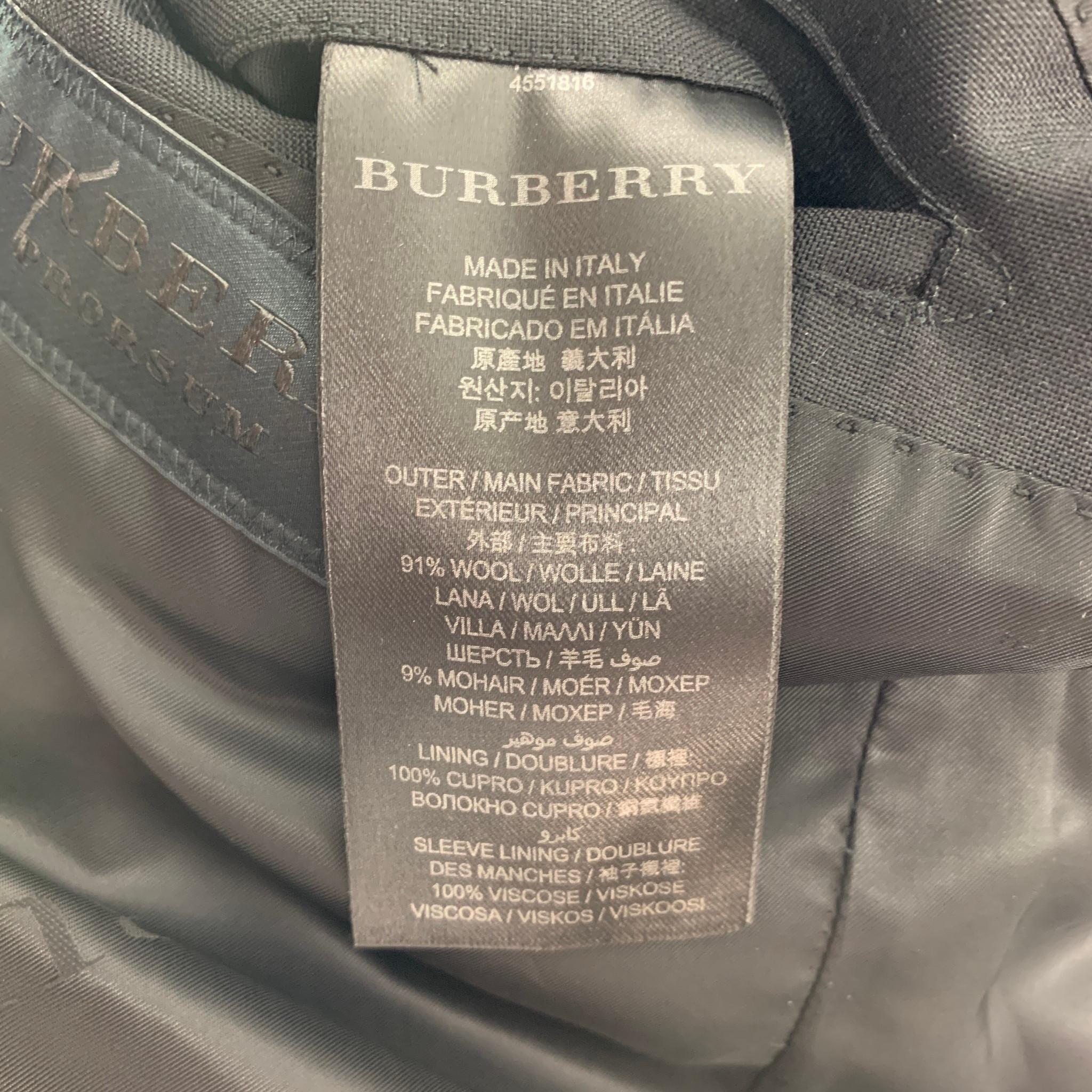 BURBERRY PRORSUM RRP $9.5K SS 2016 Size 40 R Metal leather Embellished Jacket 1