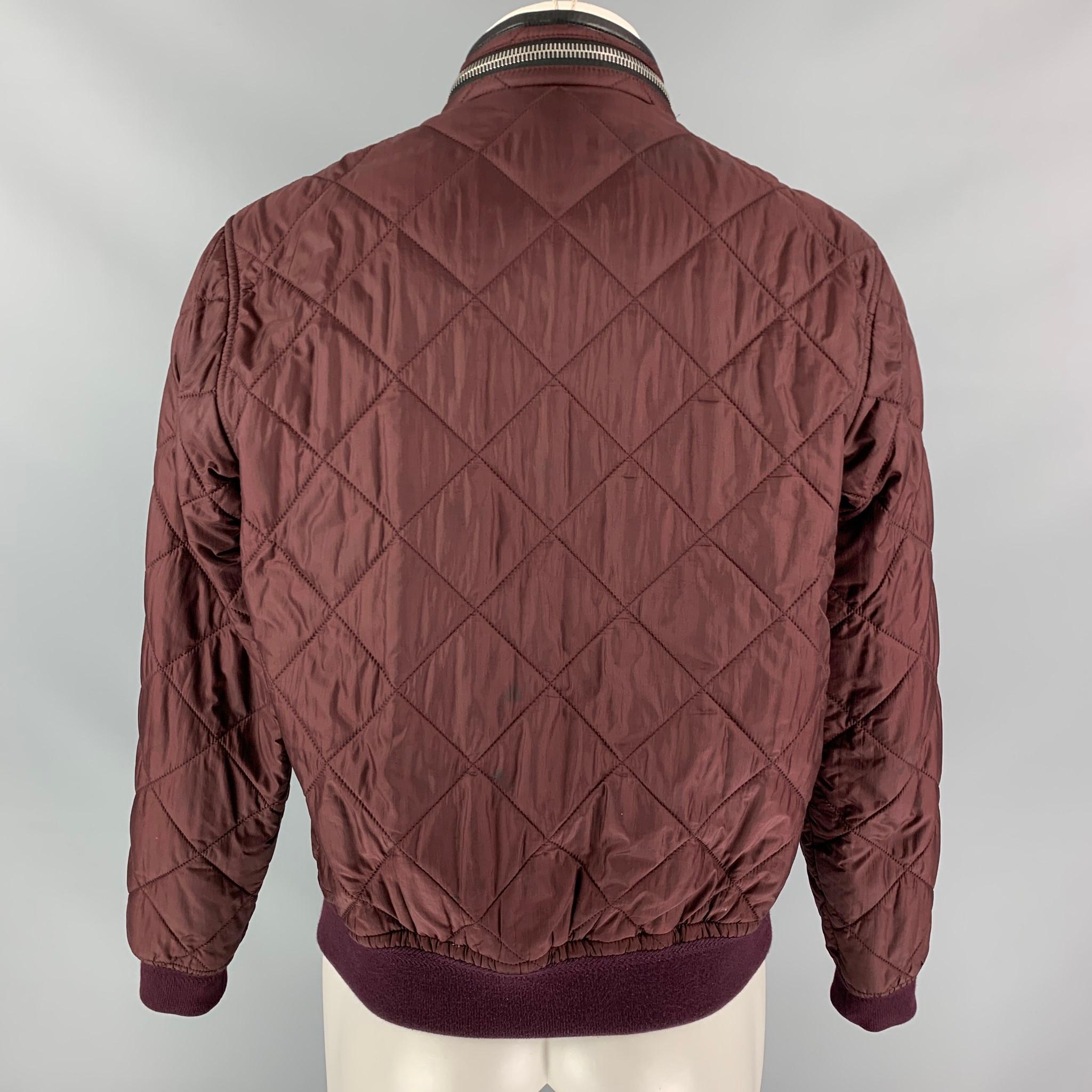 burberry quilted mens jacket