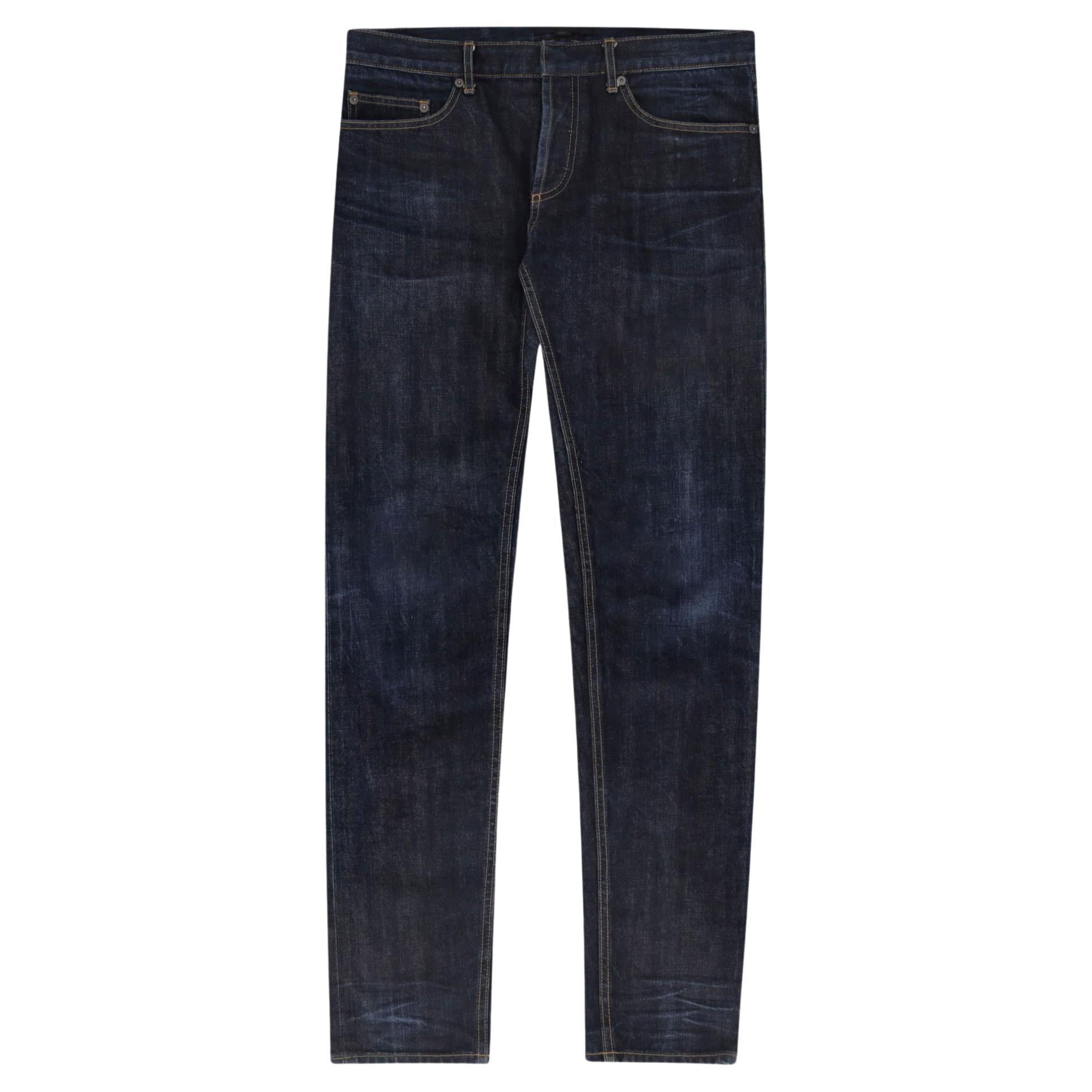 Burberry Prorsum Straight-Leg Jeans en vente