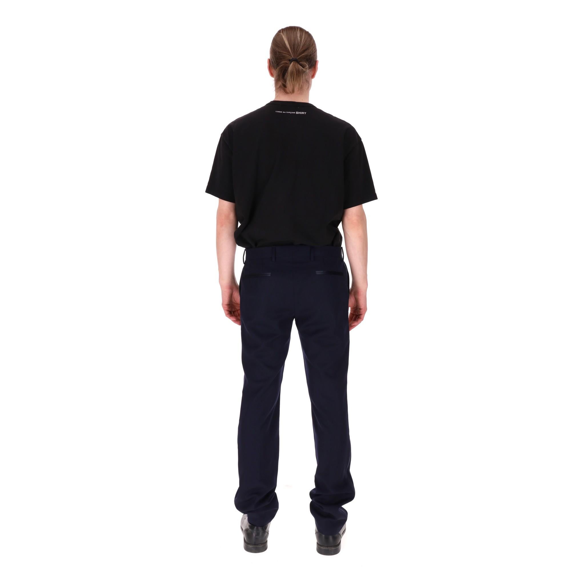 Burberry Prorsum Virgin Wool Trousers In Excellent Condition For Sale In London, GB