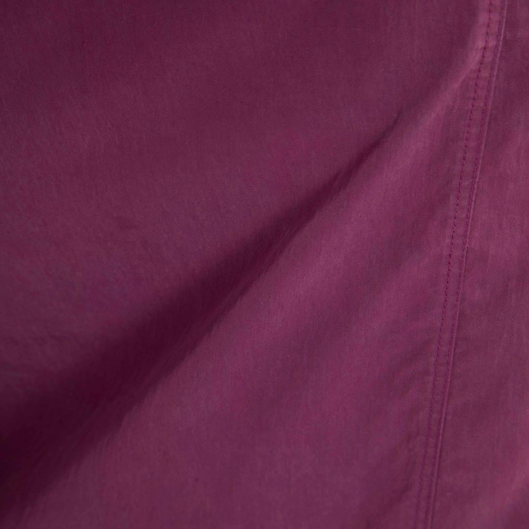 Burberry Purple Shirt Long Sleeve Dress Size L In Good Condition For Sale In London, GB