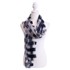 Burberry Rectangle Silk Check Scarf